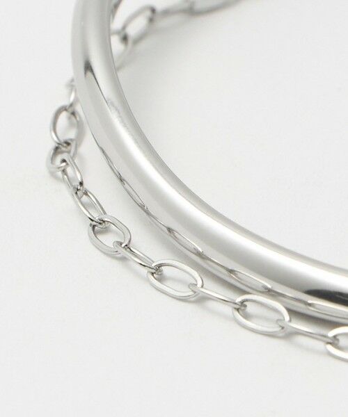 green label relaxing / グリーンレーベル リラクシング ブレスレット・バングル | チェーン コンビ バングル | 詳細9
