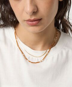 green label relaxing / グリーンレーベル リラクシング ネックレス・ペンダント・チョーカー | 3WAY ビーズチェーン ネックレス