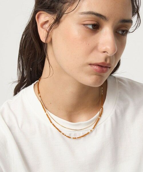 green label relaxing / グリーンレーベル リラクシング ネックレス・ペンダント・チョーカー | 3WAY ビーズチェーン ネックレス | 詳細3