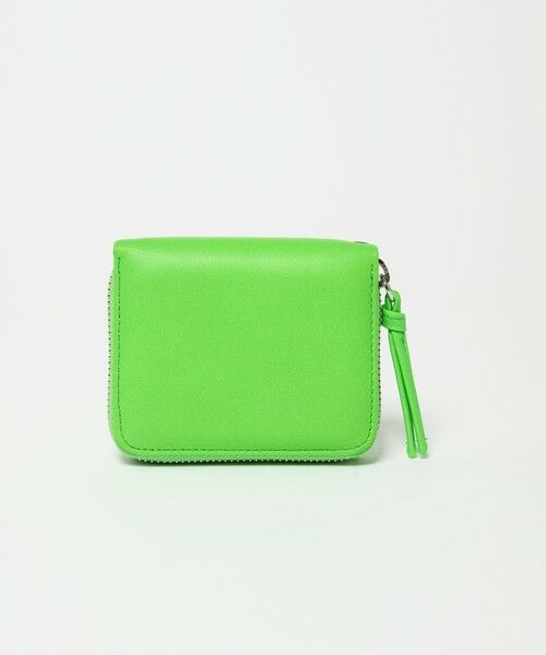 グリーンレーベルリラクシング×perche 二つ折り財布　シルバー　ミニマム グリーンレーベルリラクシング×perche 二つ折り財布 シルバー