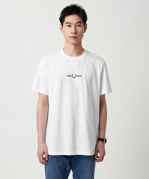 green label relaxing / グリーンレーベル リラクシング Tシャツ | <FRED PERRY>エンブロイダリー ショートスリーブ Tシャツ | 詳細2