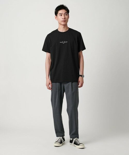 green label relaxing / グリーンレーベル リラクシング Tシャツ | <FRED PERRY>エンブロイダリー ショートスリーブ Tシャツ | 詳細11