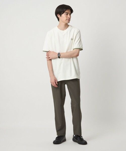 green label relaxing / グリーンレーベル リラクシング Tシャツ | <FRED PERRY>ティップカフ カノコ Tシャツ | 詳細13