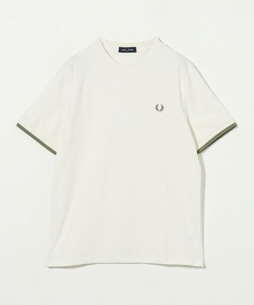 green label relaxing / グリーンレーベル リラクシング Tシャツ | <FRED PERRY>ティップカフ カノコ Tシャツ | 詳細14