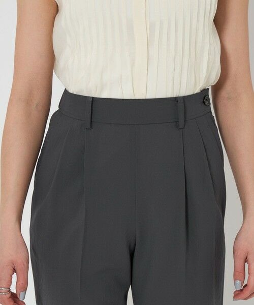 green label relaxing / グリーンレーベル リラクシング スラックス・ドレスパンツ | ドライポリ ハイチェスト パンツ -マシンウォッシャブル- | 詳細8