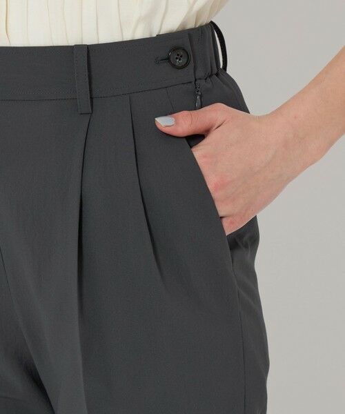 green label relaxing / グリーンレーベル リラクシング スラックス・ドレスパンツ | ドライポリ ハイチェスト パンツ -マシンウォッシャブル- | 詳細10