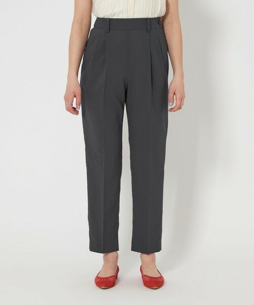 green label relaxing / グリーンレーベル リラクシング スラックス・ドレスパンツ | ドライポリ ハイチェスト パンツ -マシンウォッシャブル- | 詳細5