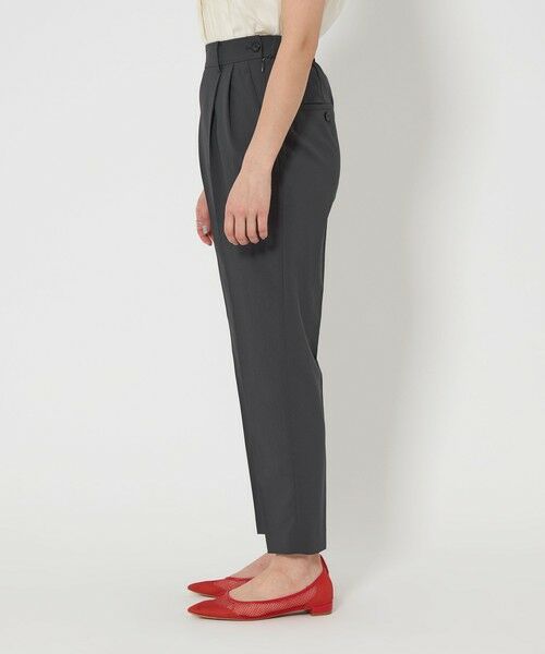 green label relaxing / グリーンレーベル リラクシング スラックス・ドレスパンツ | ドライポリ ハイチェスト パンツ -マシンウォッシャブル- | 詳細6