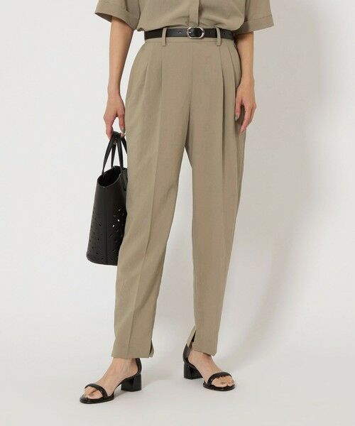 green label relaxing/グリーンレーベル リラクシング ドライポリ ハイチェスト パンツ -マシンウォッシャブル- OLIVE L(40) green label relaxing/グリーンレーベル リラクシング ドライポリ ハイチェスト パンツ -マシンウォッシャブル- OLIVE L(40)