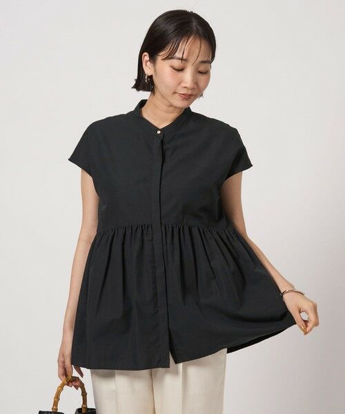 green label relaxing ダブルブレストスーツ ブラック green label relaxing（グリーンレーベルリラクシング）の