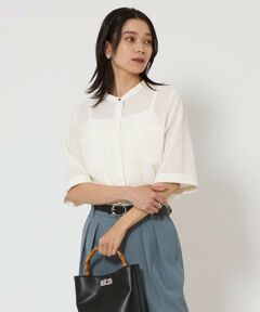クラシックなイメージのブラウス　グリーンレーベルリラクシング green label relaxing（グリーンレーベルリラクシング）の