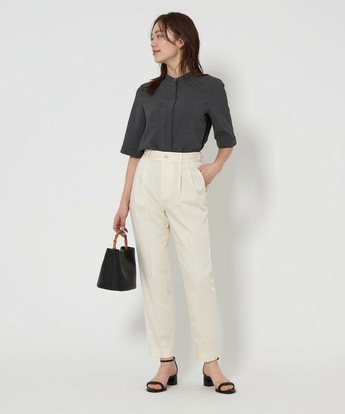 green label relaxing / グリーンレーベル リラクシング シャツ・ブラウス | ドライポリ ポケット ショートスリーブ シャツ -マシンウォッシャブル- | 詳細11