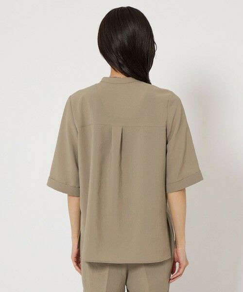 green label relaxing / グリーンレーベル リラクシング シャツ・ブラウス | ドライポリ ポケット ショートスリーブ シャツ -マシンウォッシャブル- | 詳細18