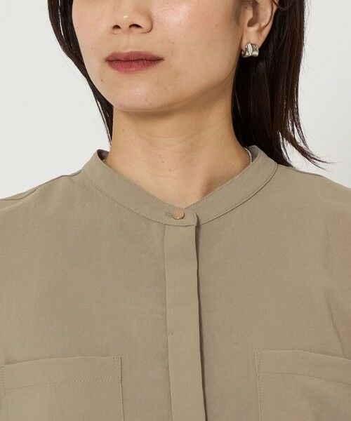 green label relaxing / グリーンレーベル リラクシング シャツ・ブラウス | ドライポリ ポケット ショートスリーブ シャツ -マシンウォッシャブル- | 詳細19