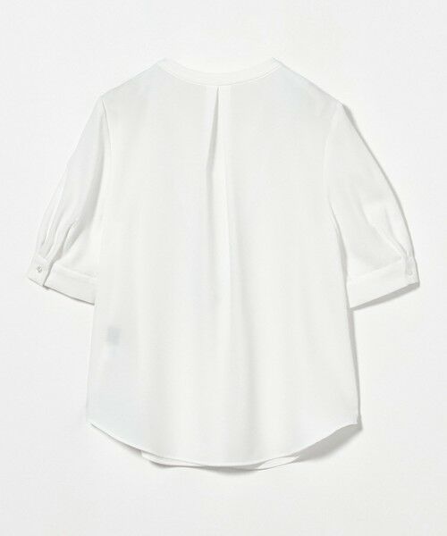 「green label relaxing」 半袖ブラウス SHORT ホワイト レディース green label relaxing ブラウス シャツ Breeze Cool ポケット