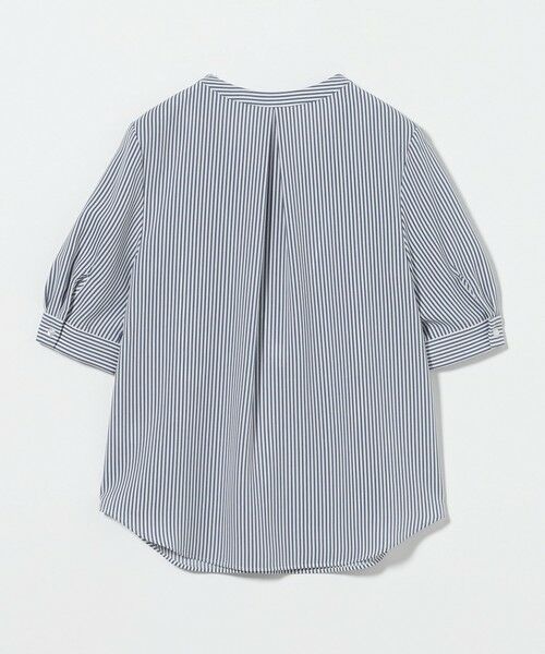 green label relaxing / グリーンレーベル リラクシング シャツ・ブラウス | 肩タック Vネック ショートスリーブ ブラウス | 詳細23