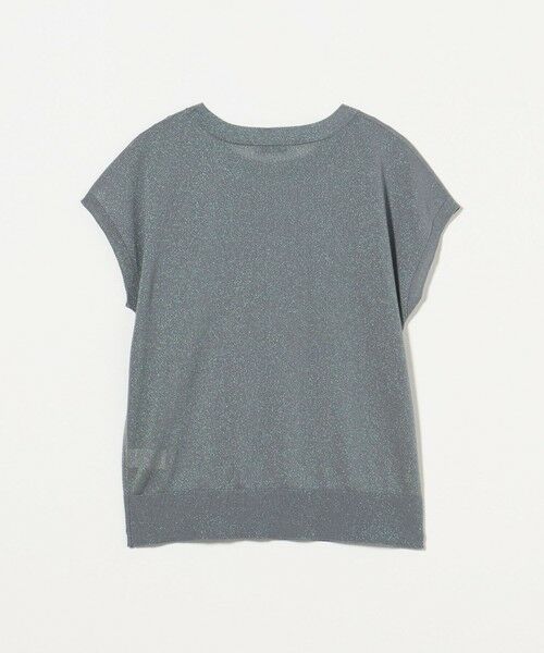 green label relaxing / グリーンレーベル リラクシング ニット・セーター | オーロララメ フレンチスリーブ プルオーバー ニット | 詳細7