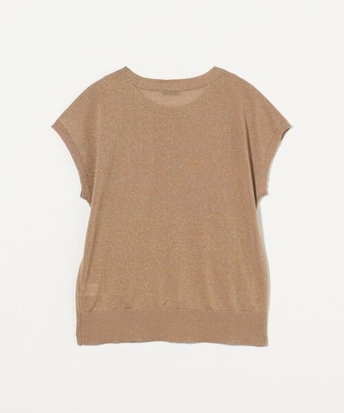 green label relaxing / グリーンレーベル リラクシング ニット・セーター | オーロララメ フレンチスリーブ プルオーバー ニット | 詳細15