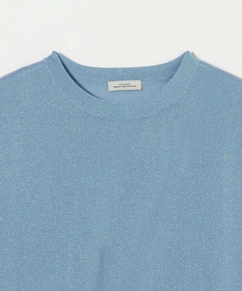 green label relaxing / グリーンレーベル リラクシング ニット・セーター | オーロララメ フレンチスリーブ プルオーバー ニット | 詳細28