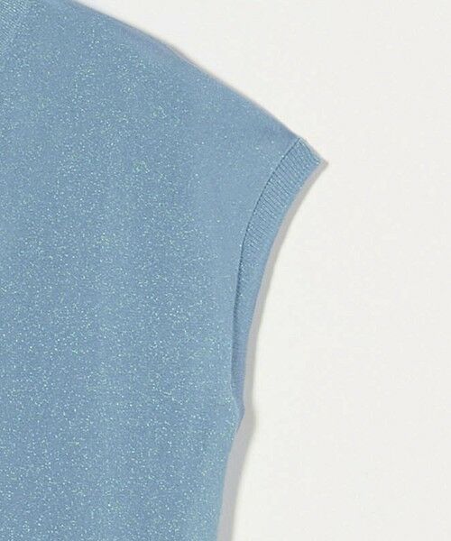 green label relaxing / グリーンレーベル リラクシング ニット・セーター | オーロララメ フレンチスリーブ プルオーバー ニット | 詳細29