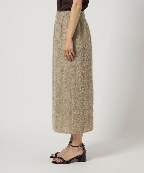 green label relaxing / グリーンレーベル リラクシング ロング・マキシ丈スカート | フリンジ ジャカード タイト スカート | 詳細14