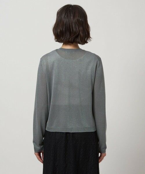 green label relaxing / グリーンレーベル リラクシング カーディガン・ボレロ | オーロララメ ニット カーディガン | 詳細6