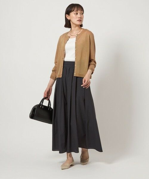 green label relaxing / グリーンレーベル リラクシング カーディガン・ボレロ | オーロララメ ニット カーディガン | 詳細14