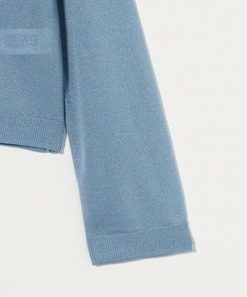 green label relaxing / グリーンレーベル リラクシング カーディガン・ボレロ | オーロララメ ニット カーディガン | 詳細24