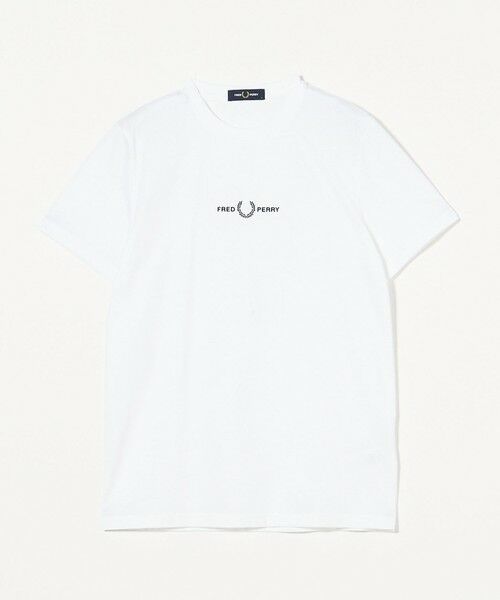 green label relaxing / グリーンレーベル リラクシング Tシャツ | ＜FRED PERRY＞ エンブロイダリー ショートスリーブ Tシャツ | 詳細3