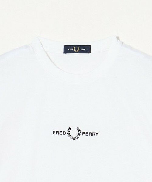 green label relaxing / グリーンレーベル リラクシング Tシャツ | ＜FRED PERRY＞ エンブロイダリー ショートスリーブ Tシャツ | 詳細5