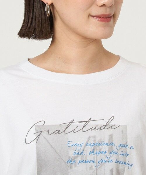 green label relaxing / グリーンレーベル リラクシング カットソー | 【WEB限定】＜at ease＞フォトグラフィック ショートスリーブ Tシャツ | 詳細20