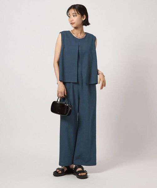 [新品]column オールインワン36 LASUD｜ショルダーギャザーオールインワン | Rakuten Fashion
