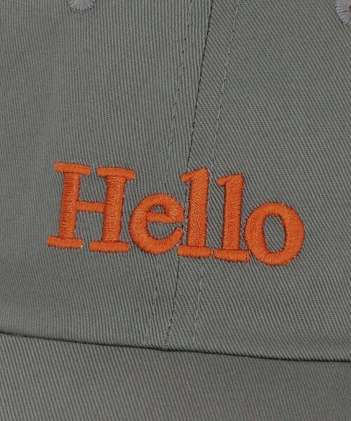 green label relaxing / グリーンレーベル リラクシング キャップ | HELLO キャップ / CAP / キッズ | 詳細2