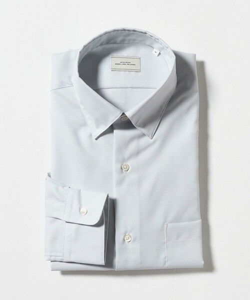 green label relaxing / グリーンレーベル リラクシング シャツ・ブラウス | エブリット コットンオックス ソリッド スナップ ボタンダウン シャツ -イージーアイロン- | 詳細4