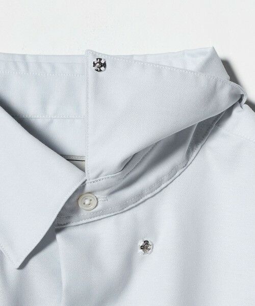 green label relaxing / グリーンレーベル リラクシング シャツ・ブラウス | エブリット コットンオックス ソリッド スナップ ボタンダウン シャツ -イージーアイロン- | 詳細9
