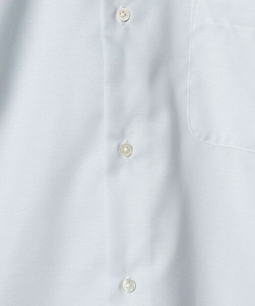 green label relaxing / グリーンレーベル リラクシング シャツ・ブラウス | エブリット コットンオックス ソリッド スナップ ボタンダウン シャツ -イージーアイロン- | 詳細11