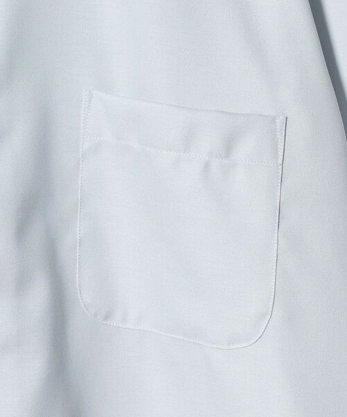 green label relaxing / グリーンレーベル リラクシング シャツ・ブラウス | エブリット コットンオックス ソリッド スナップ ボタンダウン シャツ -イージーアイロン- | 詳細10