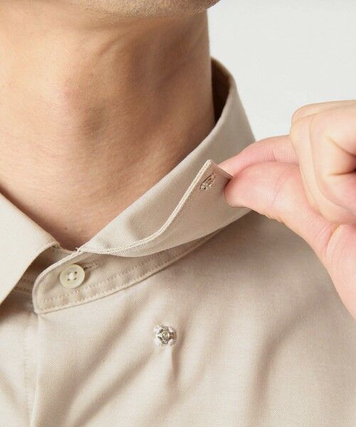 green label relaxing / グリーンレーベル リラクシング シャツ・ブラウス | エブリット コットンオックス ソリッド スナップ ボタンダウン シャツ -イージーアイロン- | 詳細18