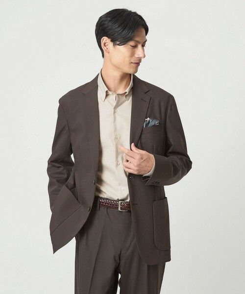 green label relaxing / グリーンレーベル リラクシング シャツ・ブラウス | エブリット コットンオックス ソリッド スナップ ボタンダウン シャツ -イージーアイロン- | 詳細13