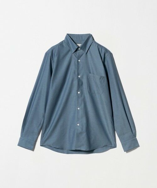 green label relaxing / グリーンレーベル リラクシング シャツ・ブラウス | エブリット コットンオックス ソリッド スナップ ボタンダウン シャツ -イージーアイロン- | 詳細27