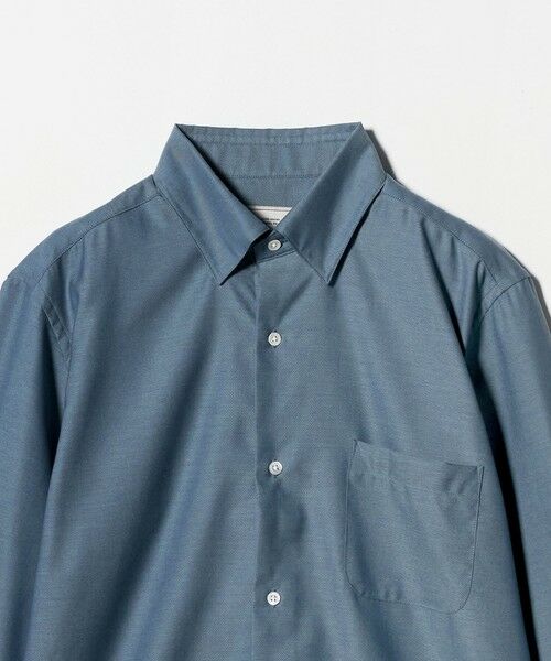 green label relaxing / グリーンレーベル リラクシング シャツ・ブラウス | エブリット コットンオックス ソリッド スナップ ボタンダウン シャツ -イージーアイロン- | 詳細29