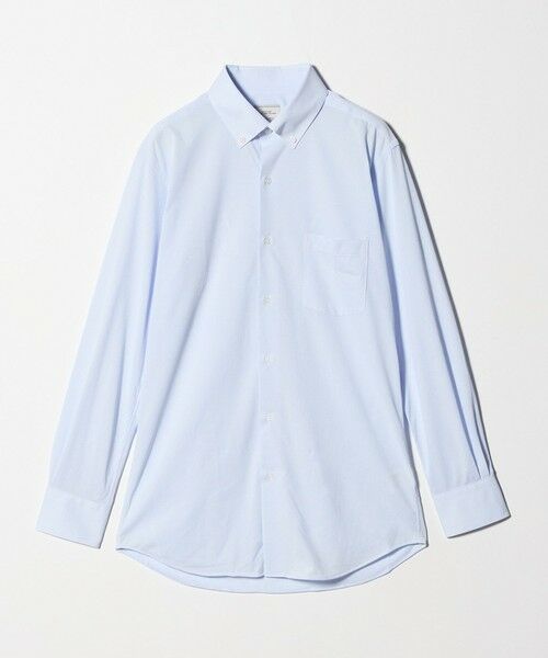 green label relaxing / グリーンレーベル リラクシング シャツ・ブラウス | ドット ジャージー ボタンダウン ドレスシャツ -ストレッチ・イージーアイロン・吸水速乾・抗菌- | 詳細4