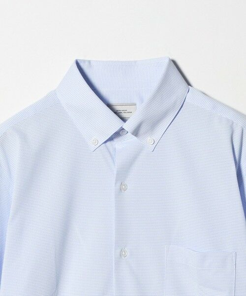 green label relaxing / グリーンレーベル リラクシング シャツ・ブラウス | ドット ジャージー ボタンダウン ドレスシャツ -ストレッチ・イージーアイロン・吸水速乾・抗菌- | 詳細6