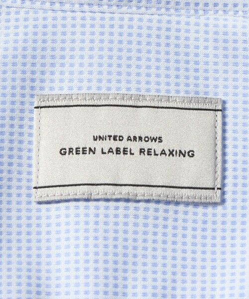 green label relaxing / グリーンレーベル リラクシング シャツ・ブラウス | ドット ジャージー ボタンダウン ドレスシャツ -ストレッチ・イージーアイロン・吸水速乾・抗菌- | 詳細11