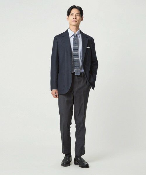 green label relaxing / グリーンレーベル リラクシング シャツ・ブラウス | ドット ジャージー ボタンダウン ドレスシャツ -ストレッチ・イージーアイロン・吸水速乾・抗菌- | 詳細2