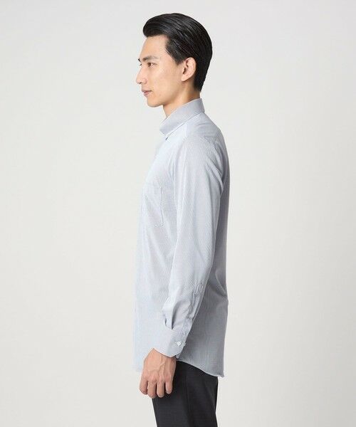 green label relaxing / グリーンレーベル リラクシング シャツ・ブラウス | ドット ジャージー ボタンダウン ドレスシャツ -ストレッチ・イージーアイロン・吸水速乾・抗菌- | 詳細17