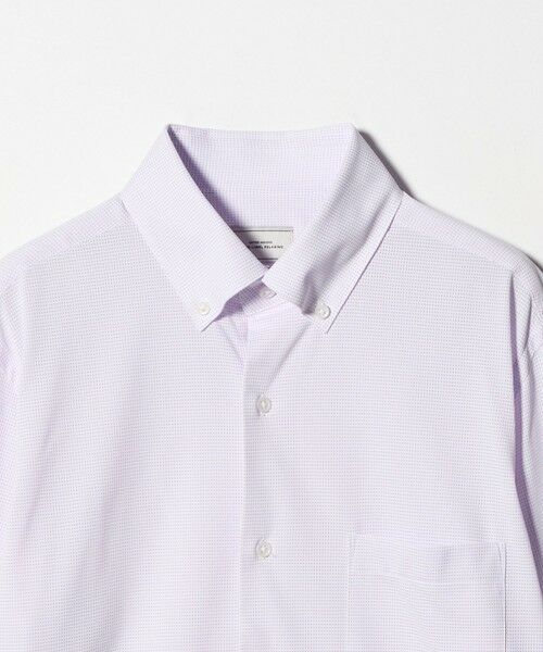 green label relaxing / グリーンレーベル リラクシング シャツ・ブラウス | ドット ジャージー ボタンダウン ドレスシャツ -ストレッチ・イージーアイロン・吸水速乾・抗菌- | 詳細29