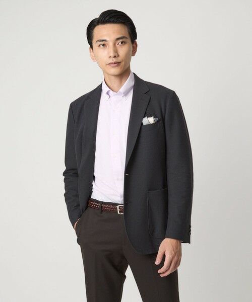 green label relaxing / グリーンレーベル リラクシング シャツ・ブラウス | ドット ジャージー ボタンダウン ドレスシャツ -ストレッチ・イージーアイロン・吸水速乾・抗菌- | 詳細24