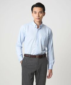 green label relaxing / グリーンレーベル リラクシング シャツ・ブラウス | エブリット TC ジャージー スナップ ボタンダウン シャツ -イージーアイロン・吸水速乾・抗菌-