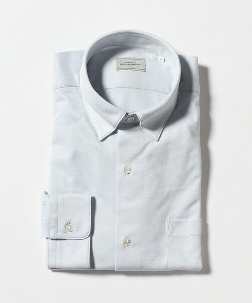 green label relaxing / グリーンレーベル リラクシング シャツ・ブラウス | エブリット TC ジャージー スナップ ボタンダウン シャツ -イージーアイロン・吸水速乾・抗菌- | 詳細7